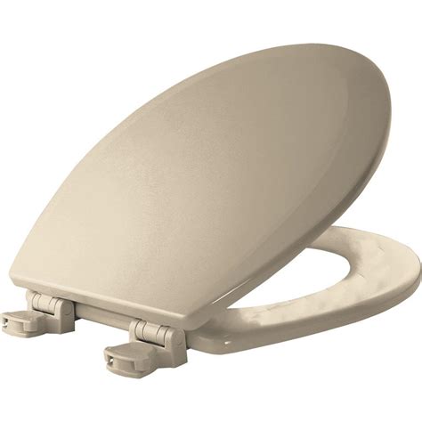 This Stonewood toilet seat by Kohler offers a versatile design that complements many bathroom styles. . Home depot toilet seat